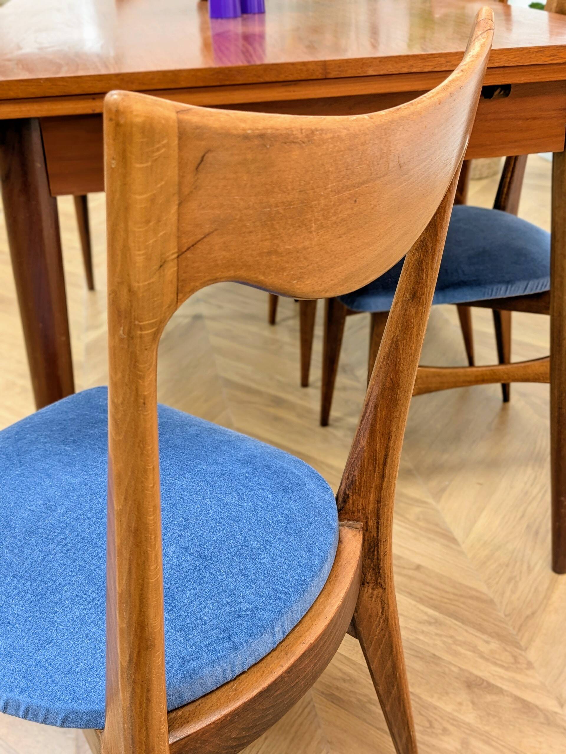 Set of 6 Scandinavian chairs