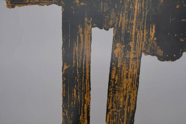 Pierre Soulages : Eau-forte XVIII - Affiche originale signée