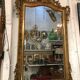 Miroir doré Louis XVl