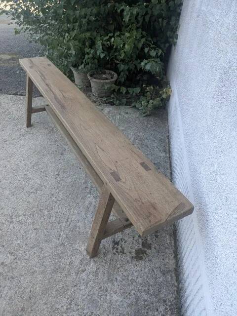 Oak bench
