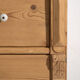Central European high chest of drawers with four washed pine drawers – Central Europe, around 1900