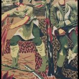 Art tapestry signed by Jean-Claude Bissery – Atelier Robert Four, Aubusson