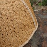 Realectrified rattan flower suspension