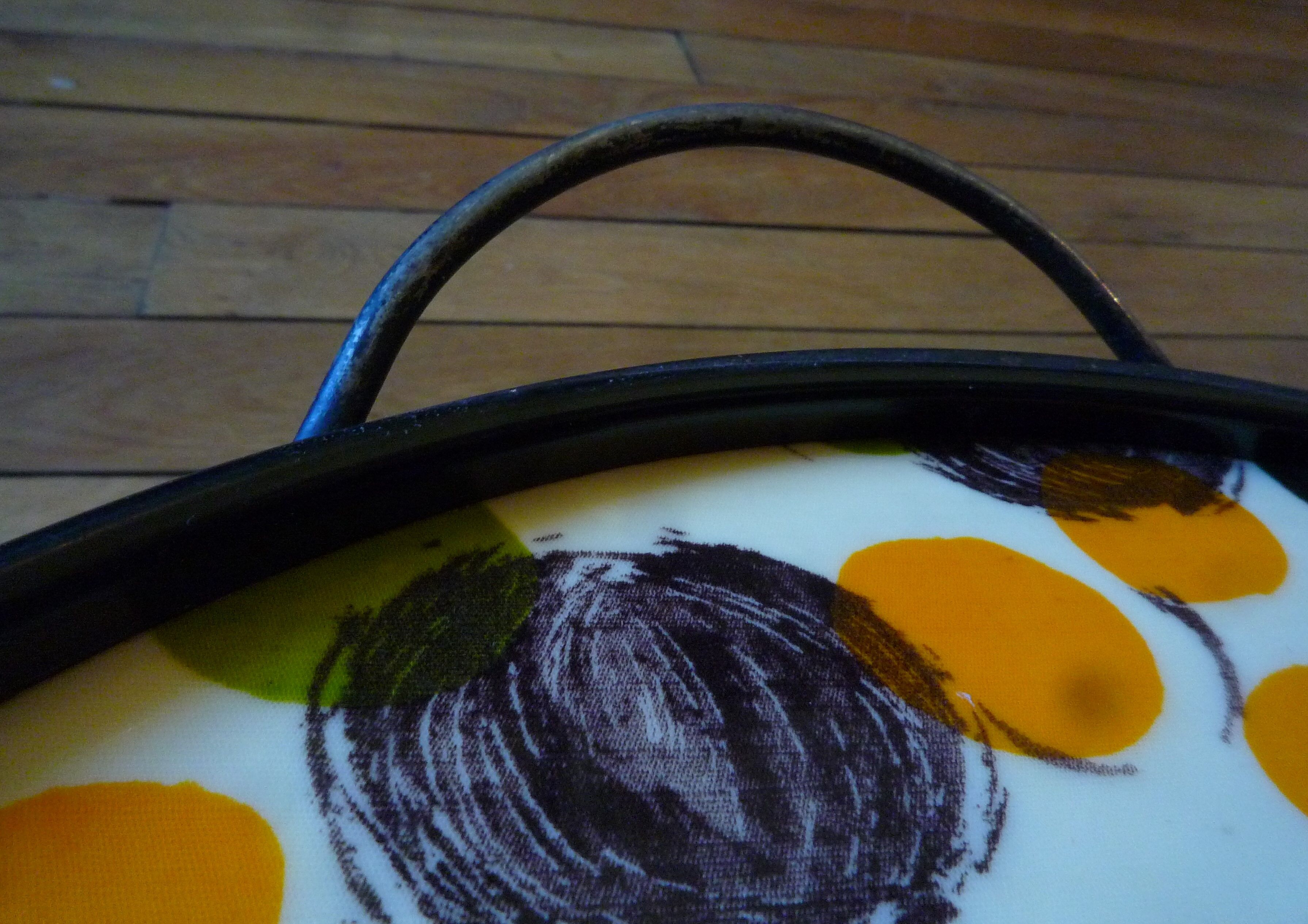 Melamine tray vintage 60s