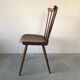 Suite de 6 chaises bistrot Menuet par Baumann, circa 1970.