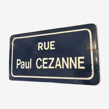 Paul Cezanne street plaque