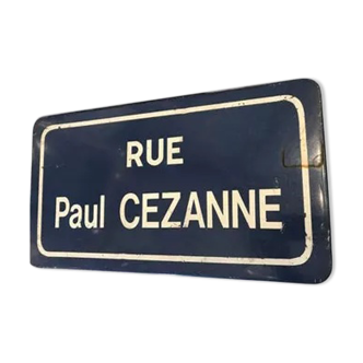 Paul Cezanne street plaque