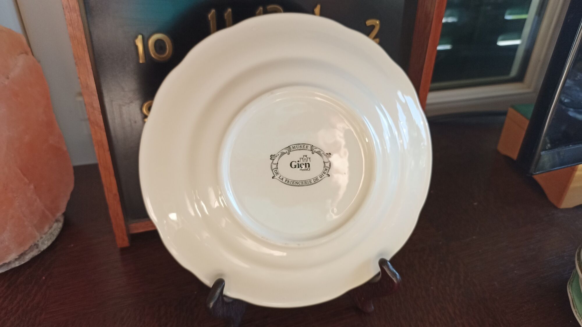 Plate n°4 - Gien - Fables of La Fontaine