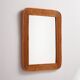 Miroir en rotin fait main