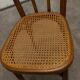 Set of 6 chairs bistro j&j kohn 1900 seat cannage