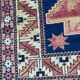 Handmade Turkish vintage carpet 102x190