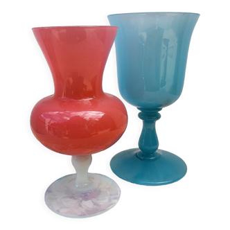 Opaline vases