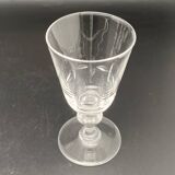 Verres à apéritif avec motif ciselés « grain de riz »