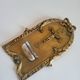 Antique Wall-mounted Bronze Font in Louis XVI Style Crucifix Cross