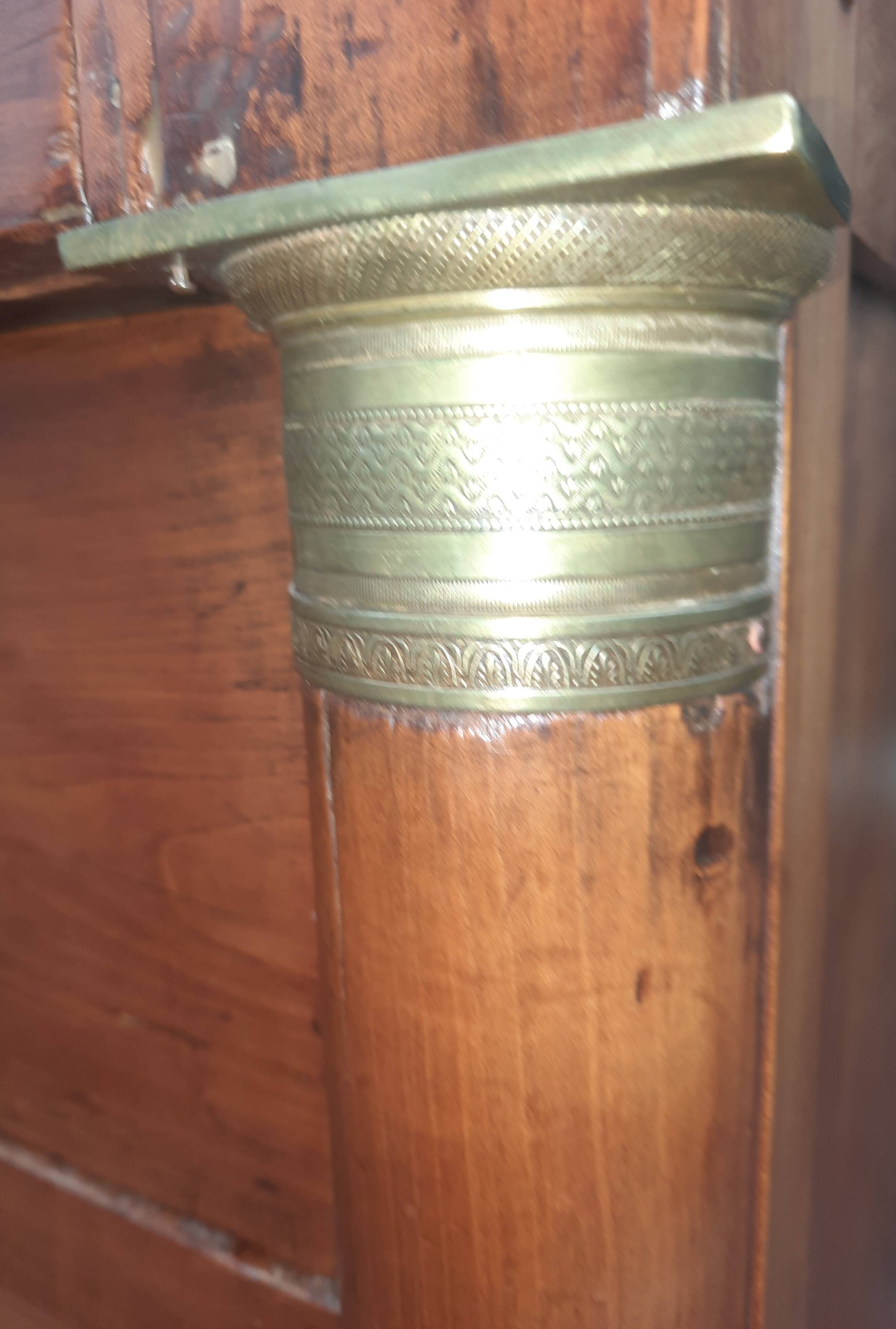 Imposing empire chest of drawers