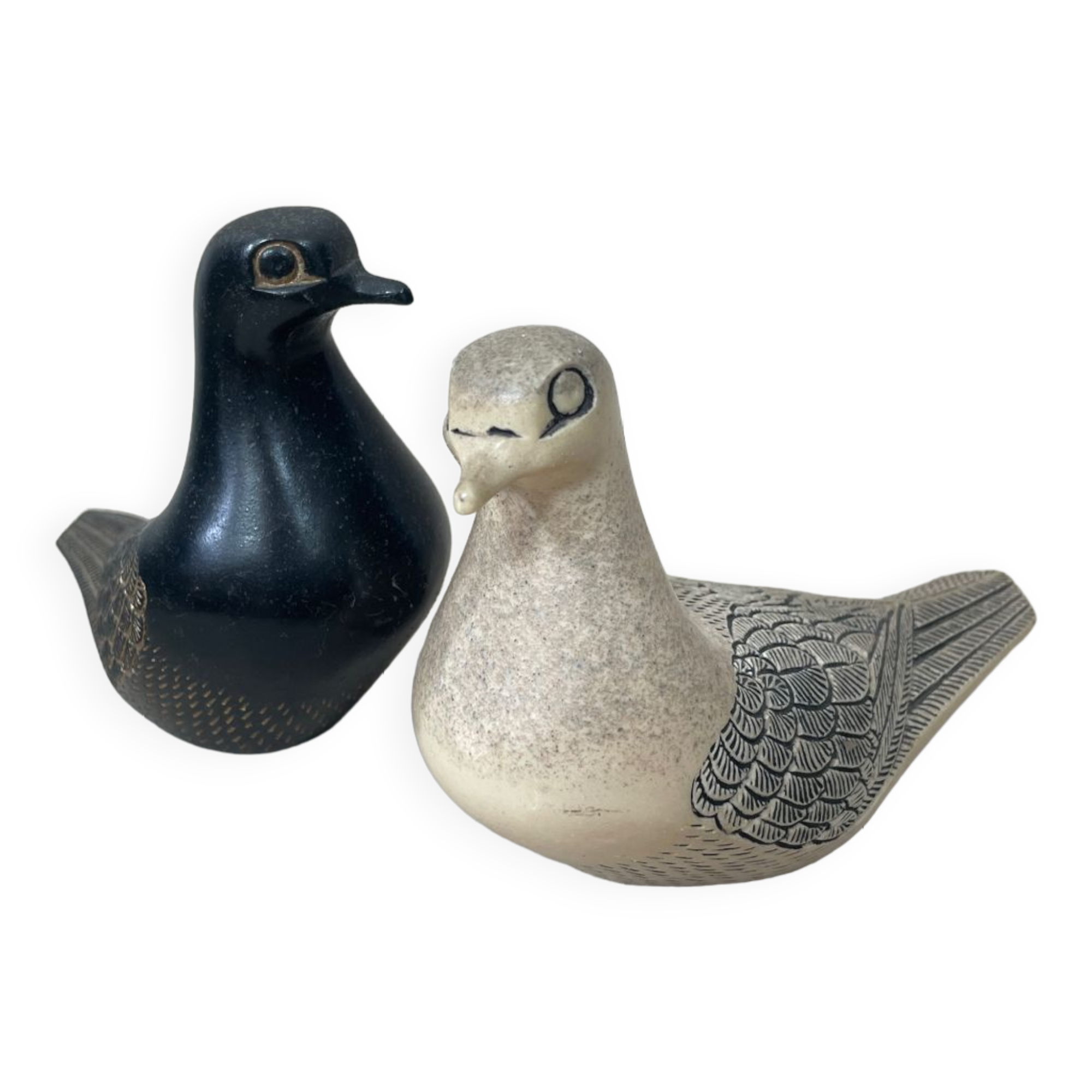 Pair of decorative birds
