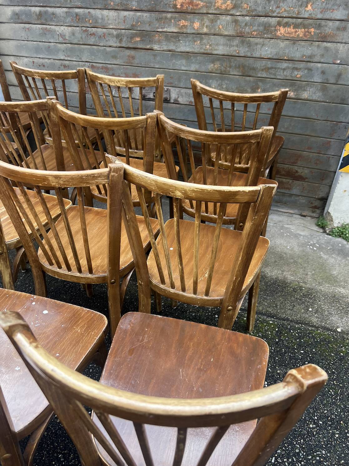 19 Baumann bistro chairs 83 (barn find)