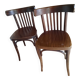 Pair of antique bistro chairs