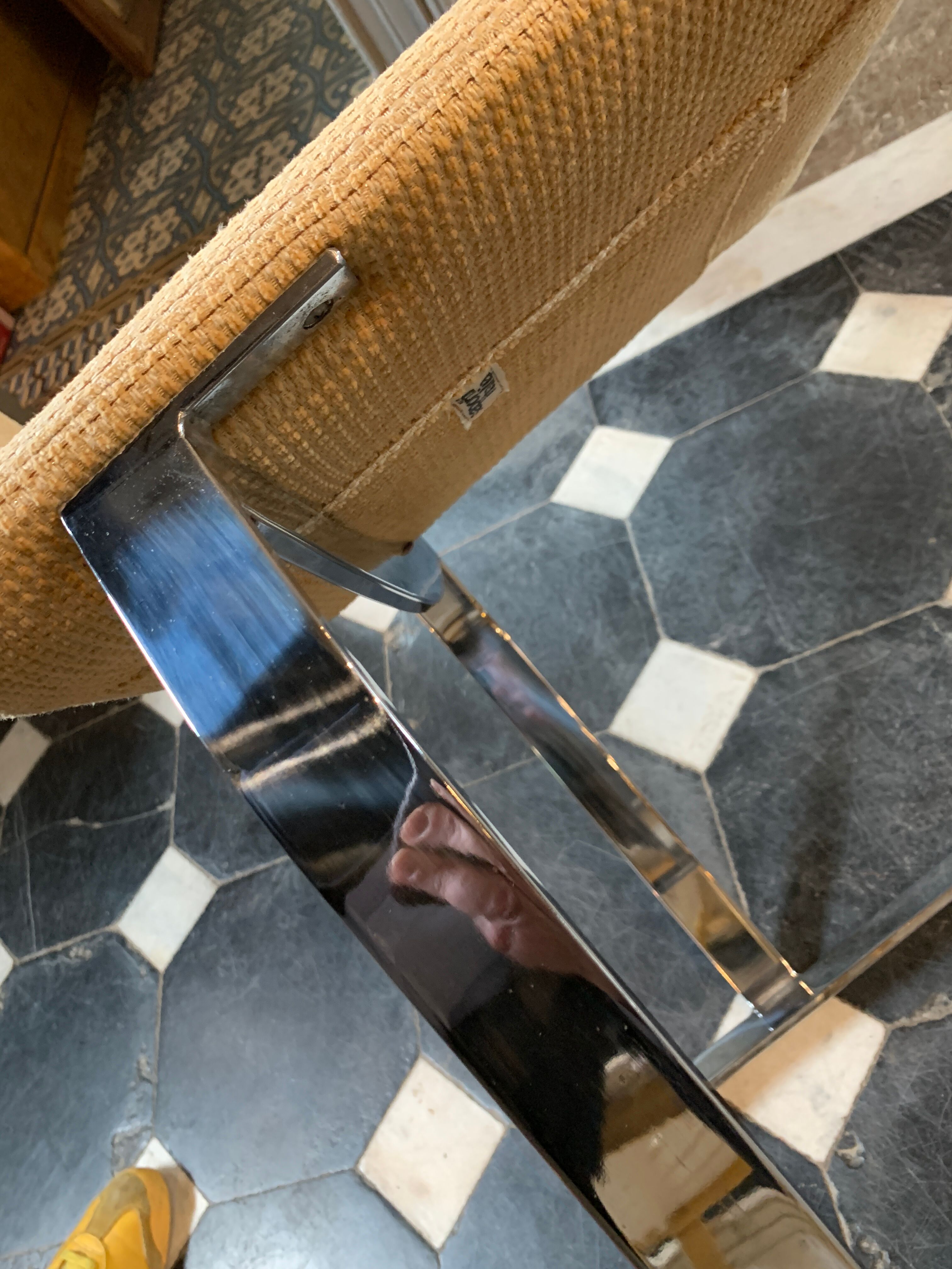 Set 6 chairs by Giovanni Offredi for Saporiti Italia 1970