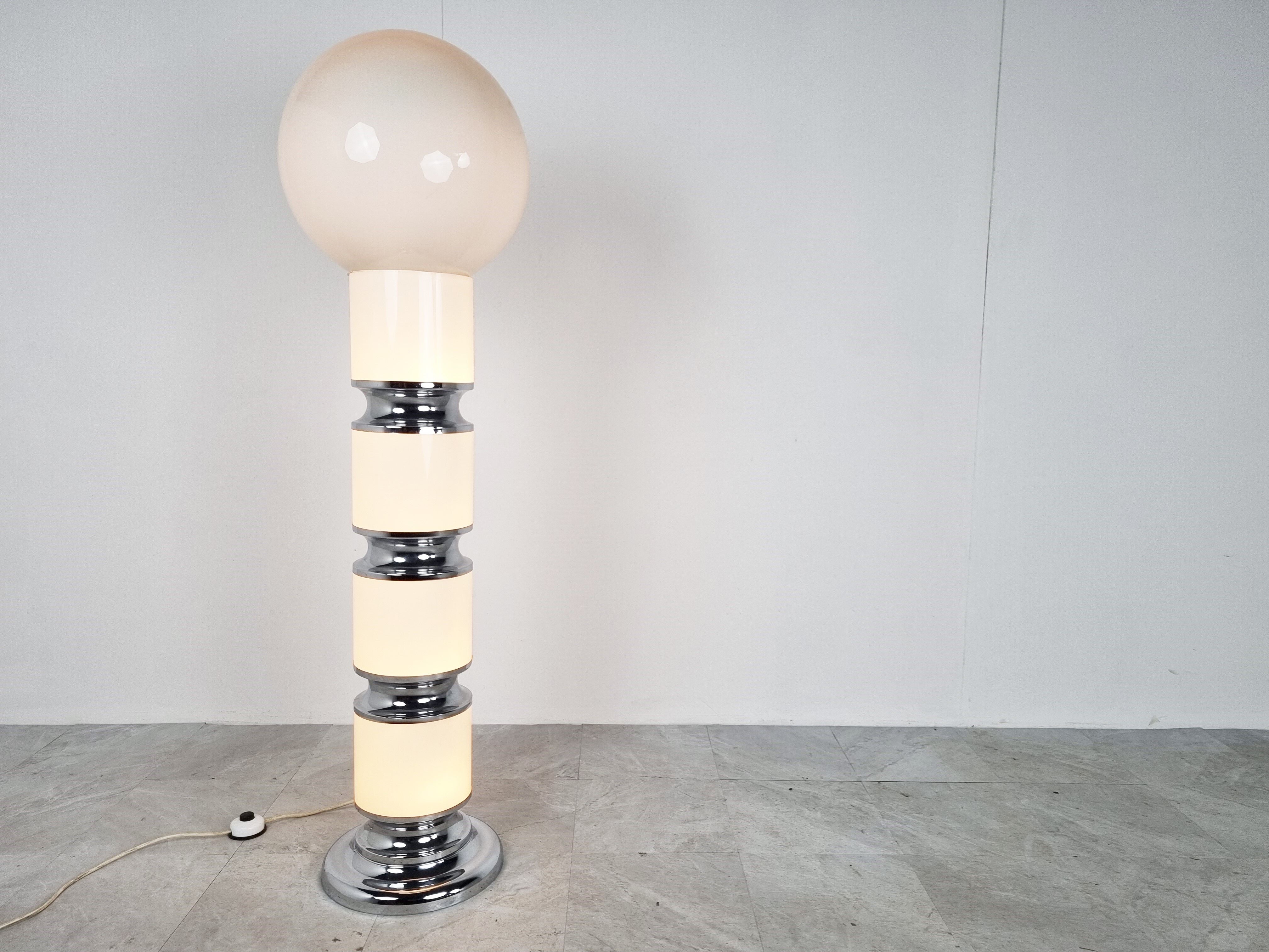 Lampadaire vintage années 1970