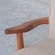 Guillerme et Chambron Mid-Century Oak Grand Repos Armchair