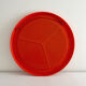 Miroir rond orange vintage Syla années 70