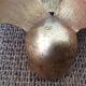 Wall lamp in gilded metal