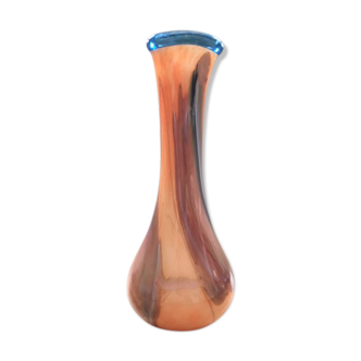 Vase en verre mélangé