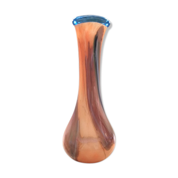 Vase en verre mélangé