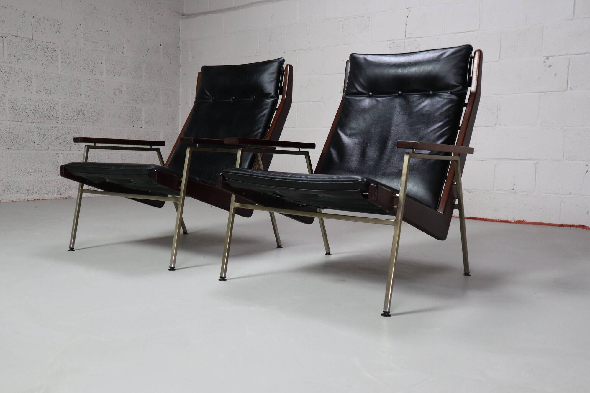Pair of lounge chairs model 1611 by Rob Parry for De Ster Gelderland, 1952
