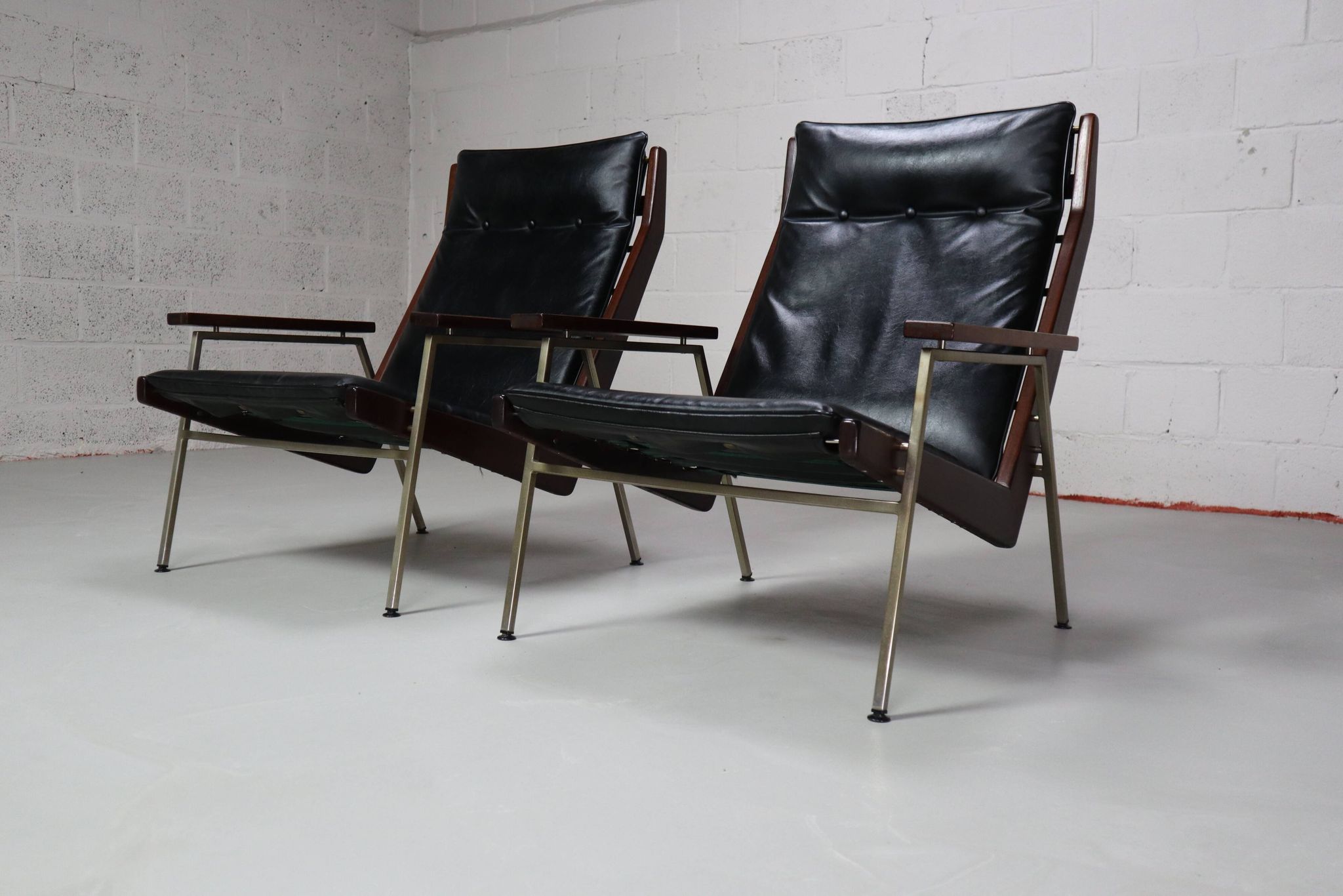 Pair of lounge chairs model 1611 by Rob Parry for De Ster Gelderland, 1952