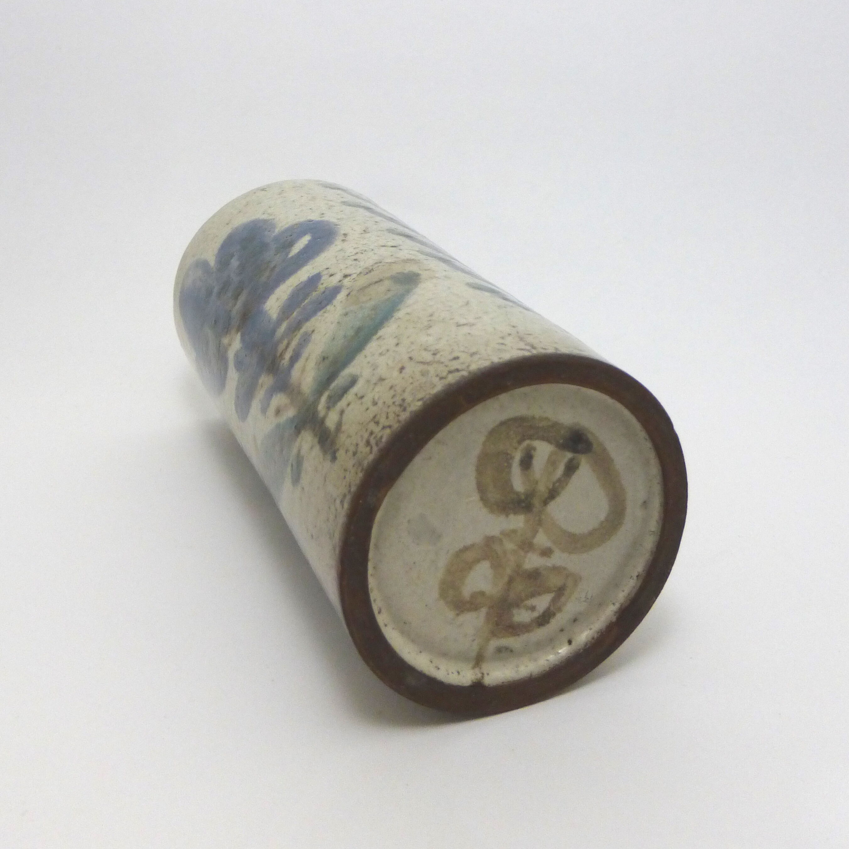 Vase rouleau Gustave Raynaud Le Mûrier Vallauris 1960