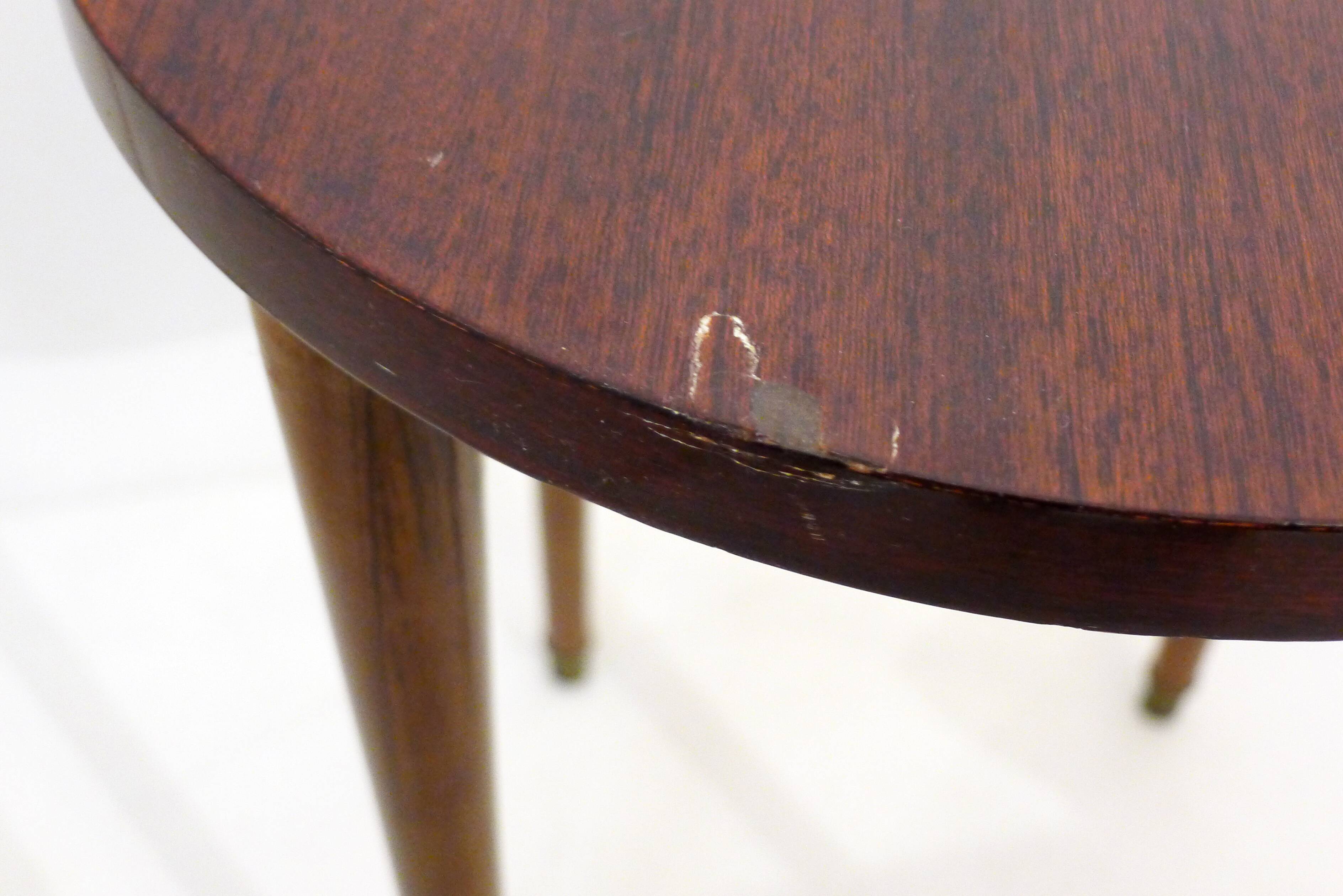 Set de 4 tables gigognes en bois
