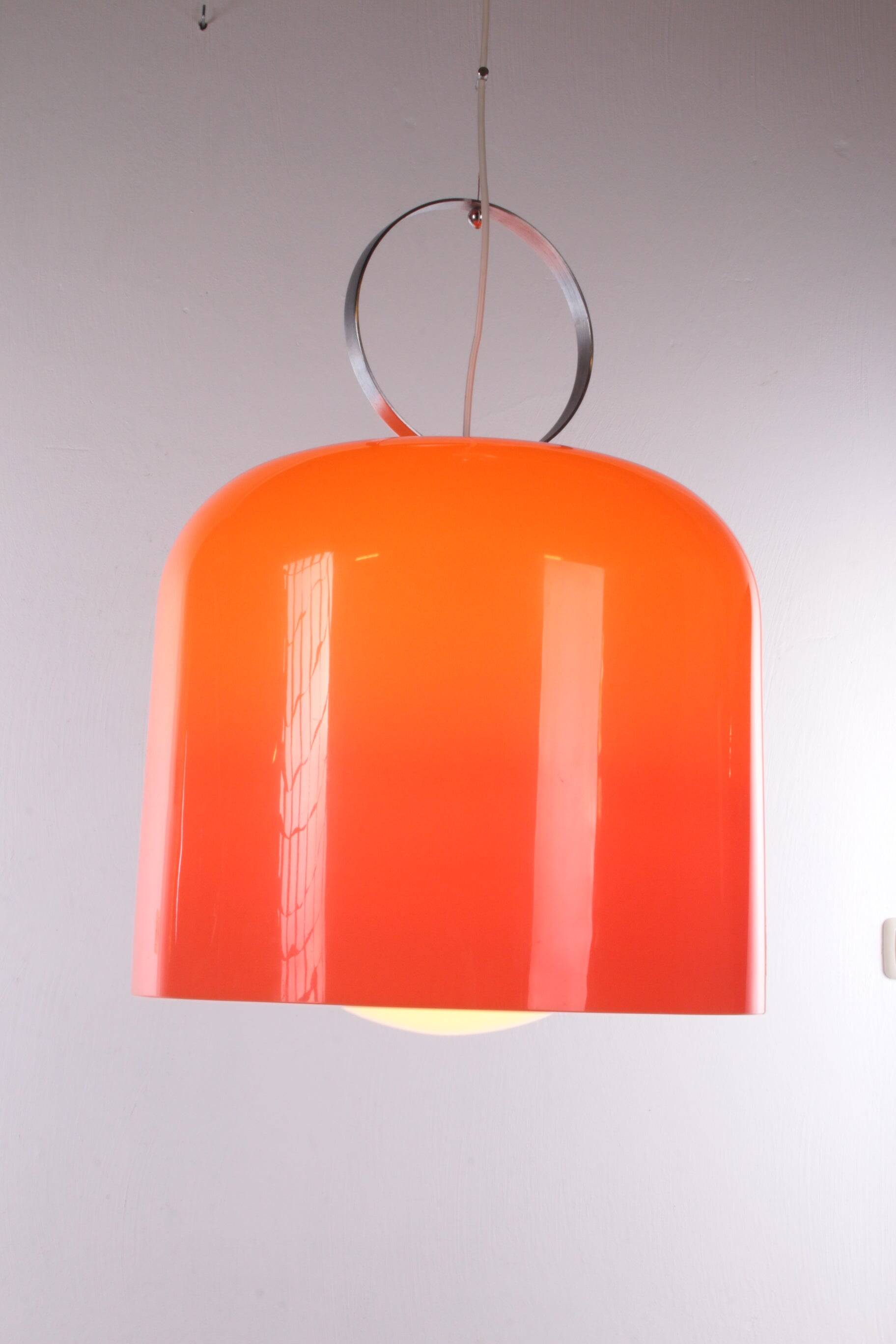 Vintage Alvise Hanging Lamp by Luigi Massoni for Guzzini - 1970s Design