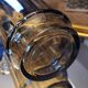 70's glass pitcher
