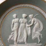 Wedgwood-style Limoges biscuit plate