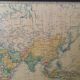 Earth planisphere Girard and Barrére from 1960