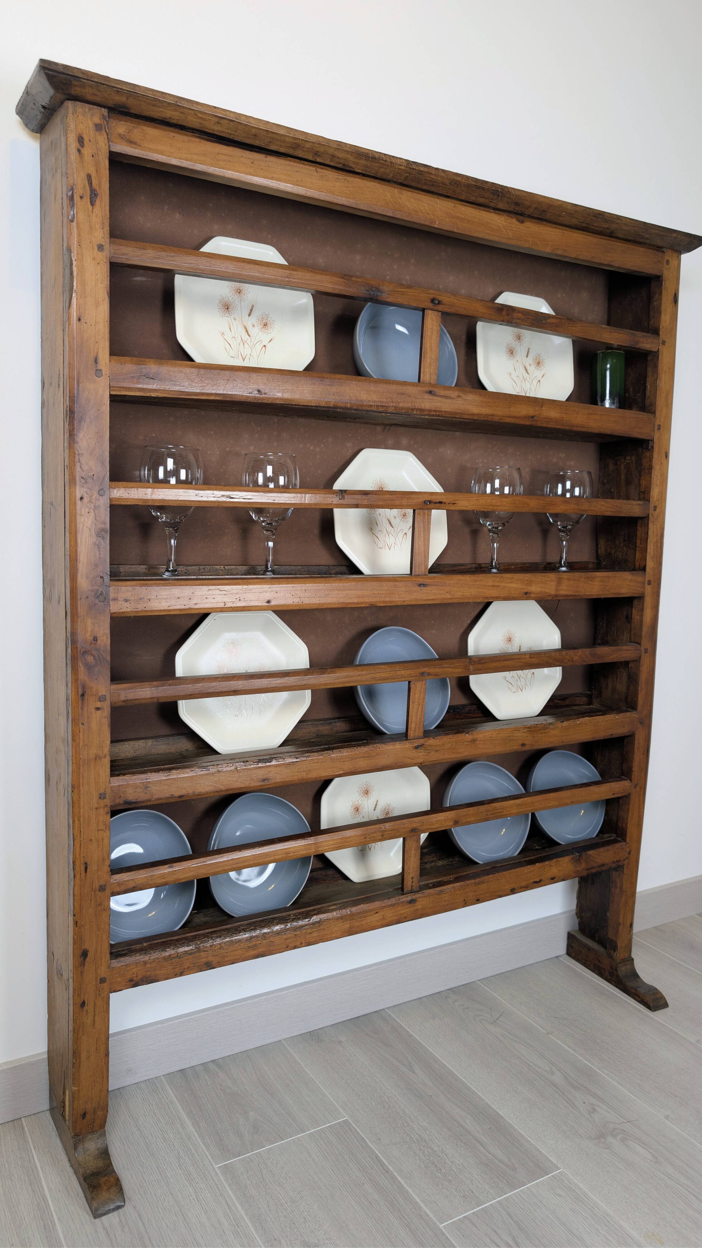 Antique wooden shelf