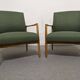 Pair of armchairs vintage from the 50s/60s