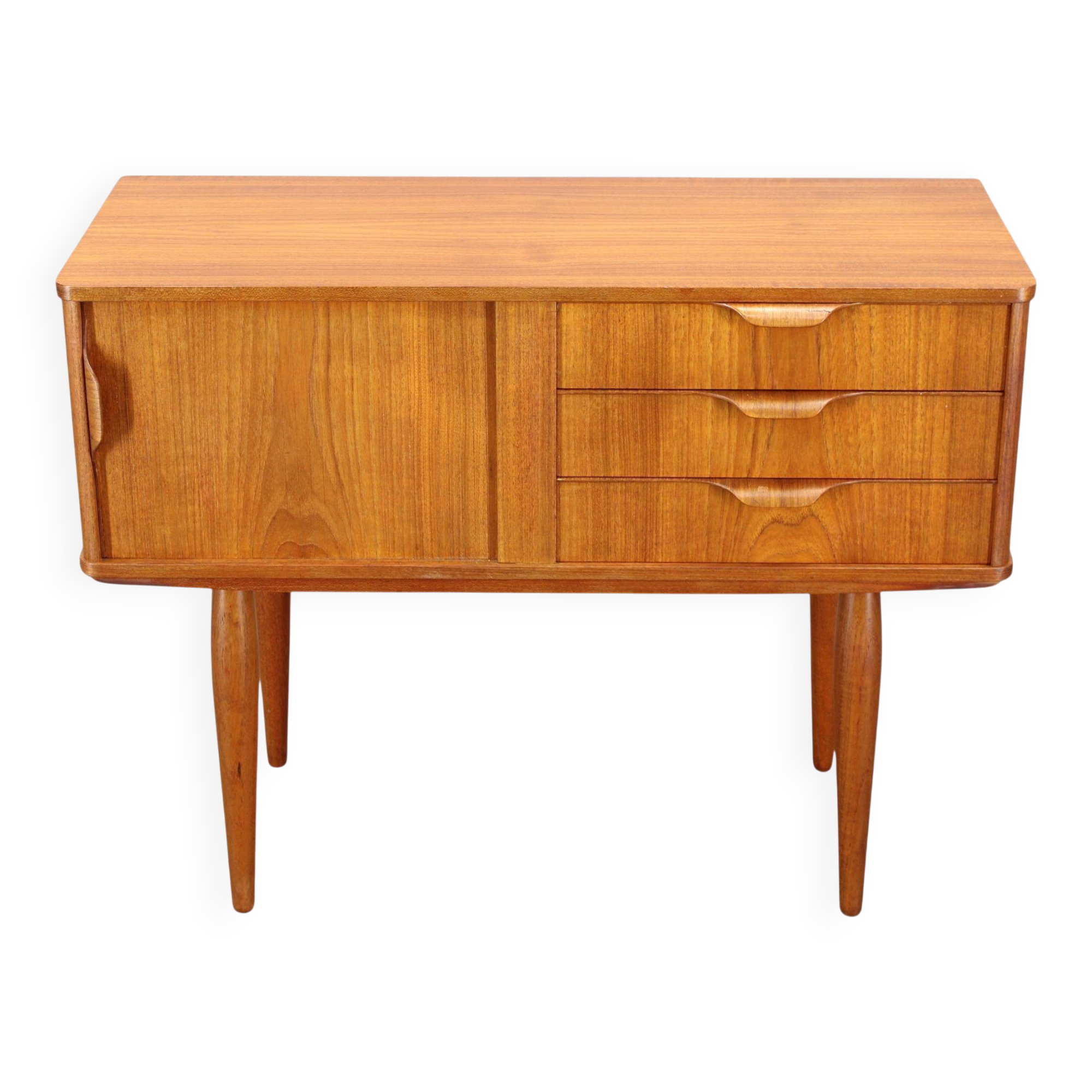 1960s Danish teak cabinet with drawers