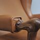 Chaise de bureau en cuir par Fior, 1980