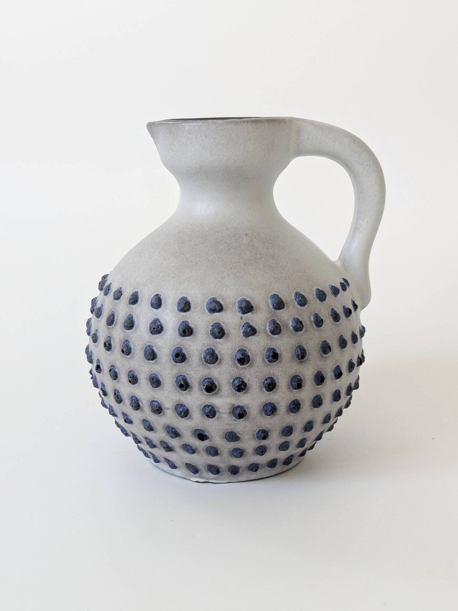 Marei mid-century ceramic jug vase, West Germany 1960s.