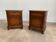 Pair of chippendale art deco bedsides