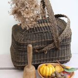 Panier bressan en osier