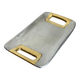 Brutalist tray by Art3, bronze and aluminium 1970, Spain