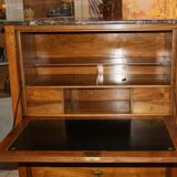 Louis XVI period light mahogany secretary