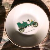 Vintage mocha service collection 6 cups cars real limoges porcelain of paris