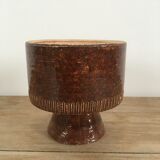 Glazed ceramic stand cup
