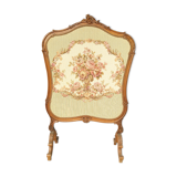 Louis XV Rocaille style firewall in walnut