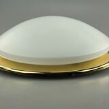 60s 70s Hustadt Leuchten Plafoniere ceiling lamp glass space age design